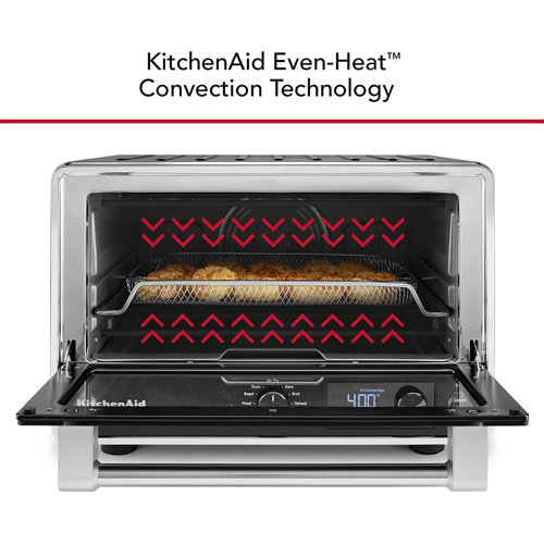 KitchenAid® Digital Countertop Oven with Air Fry & Reviews Wayfair